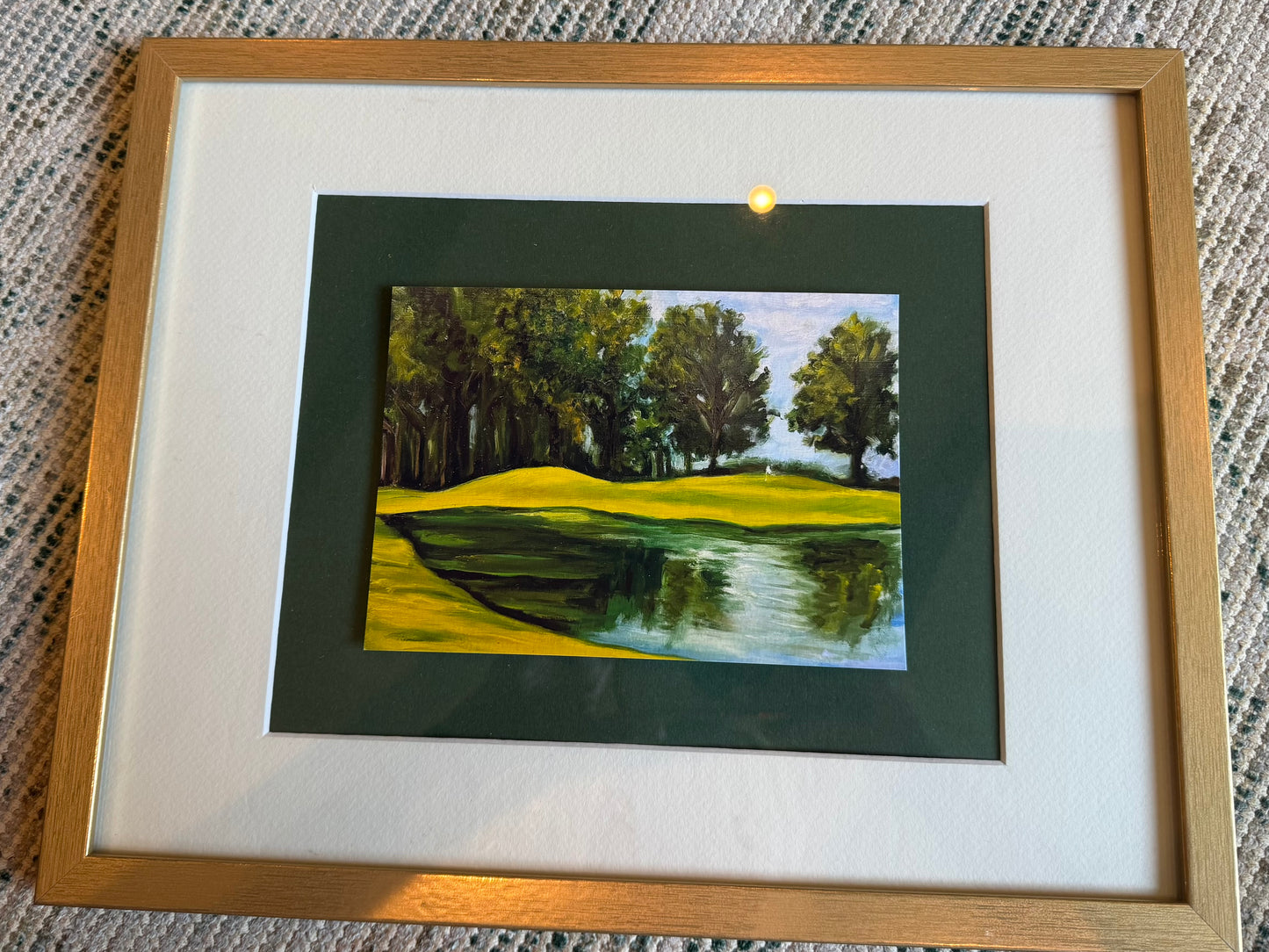 PRINT of Starkville Country Club hole 5 from tbox 4/5