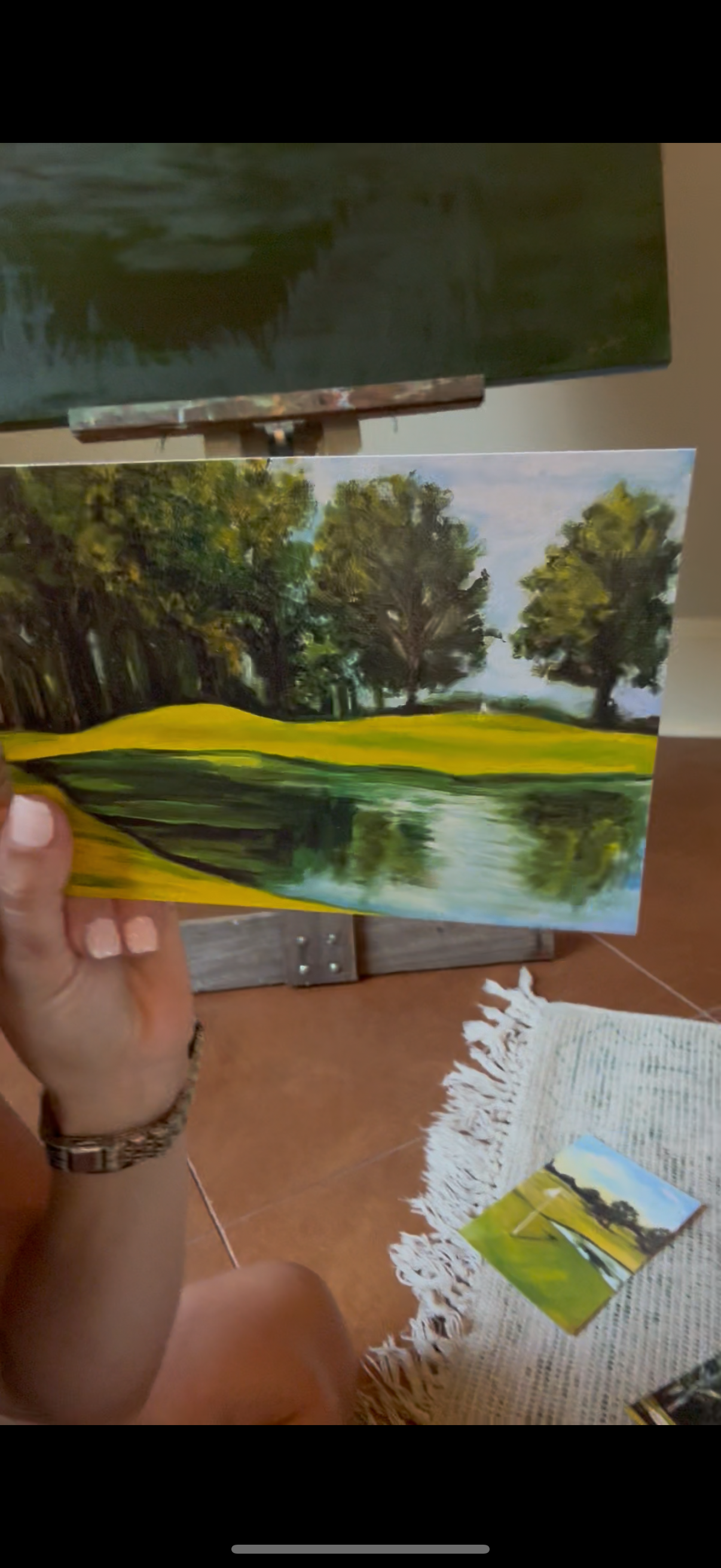 PRINT of Starkville Country Club hole 5 from tbox 4/5