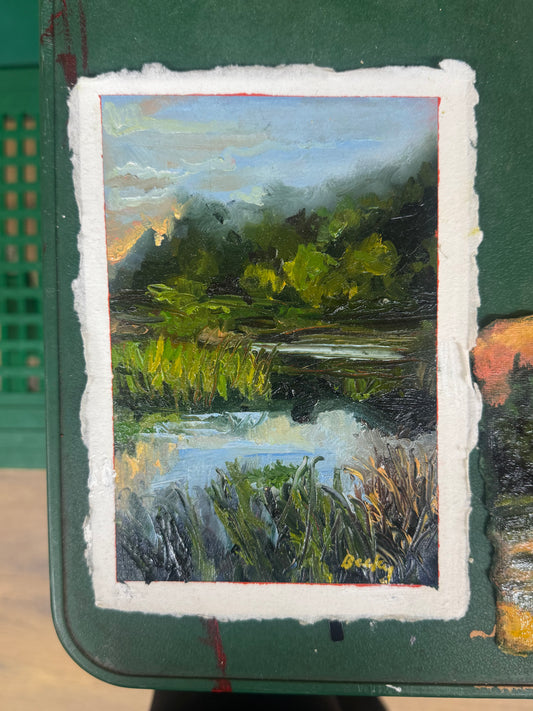 The gladness of day break"