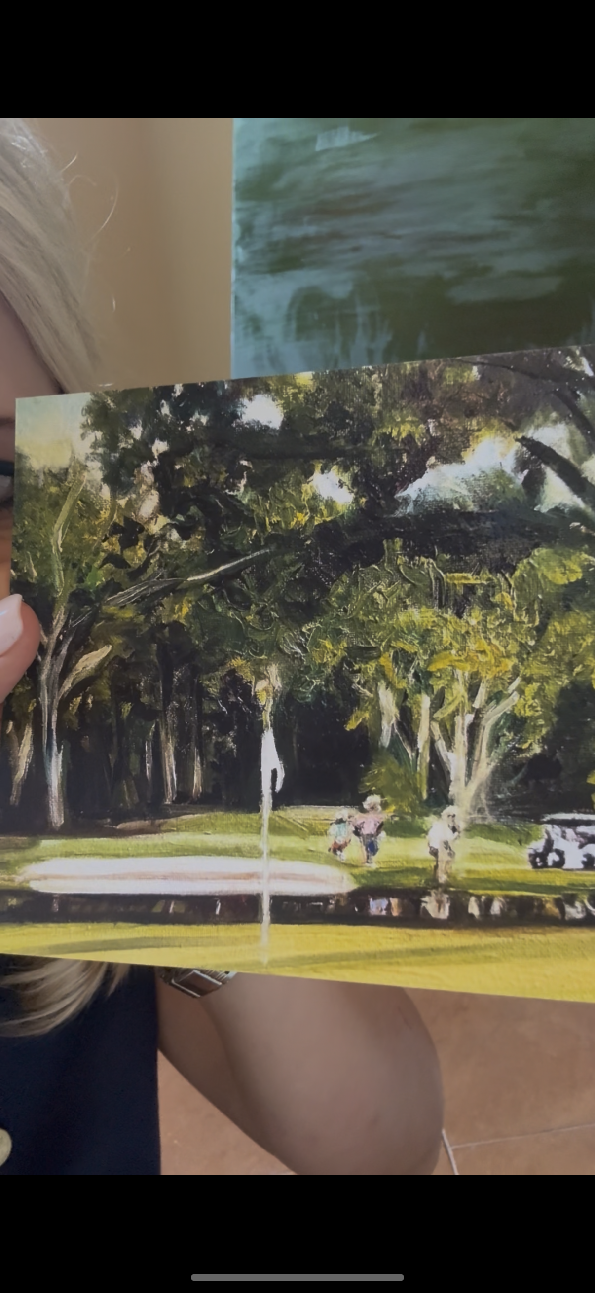PRINT of Starkville Country Club hole 16 evening views